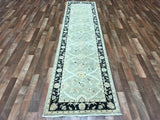 Pakistani Rug Hand Knotted Oriental Rug Fine Pakistan Peshawar Runner Rug 2'5X11'4