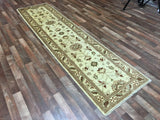 Pakistani Rug Hand Knotted Oriental Rug Fine Pakistan Peshawar Runner Rug 2'8x10'3