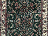 Pakistani Rug Hand Knotted Oriental Rug Fine Pakistan Tabriz Runner Rug 2'6X12'10
