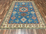 Pakistani Rug Hand Knotted Oriental Rug Fine Pakistani Estate Kazak Oriental Rug 6'1x9'