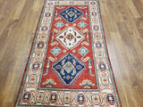 Pakistani Rug Hand Knotted Oriental Rug Fine Pakistani Kazak Area Rug 3'X5'9