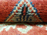 Pakistani Rug Hand Knotted Oriental Rug Fine Pakistani Kazak Area Rug 3'X5'9