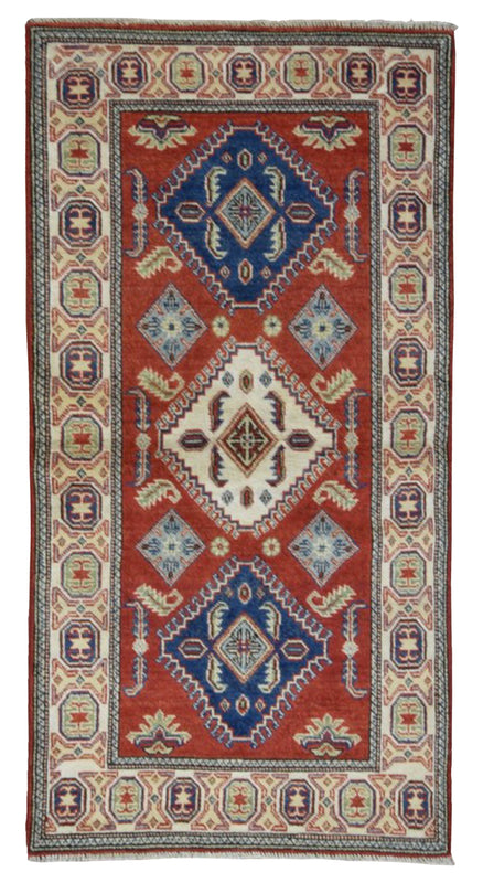 Pakistani Rug Hand Knotted Oriental Rug Fine Pakistani Kazak Area Rug 3'X5'9