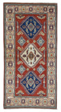 Pakistani Rug Hand Knotted Oriental Rug Fine Pakistani Kazak Area Rug 3'X5'9