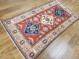 Pakistani Rug Hand Knotted Oriental Rug Fine Pakistani Kazak Area Rug 3'X5'9