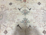 Pakistani Rug Hand Knotted Oriental Rug Fine Peshawar Large Oriental Area Rug 8'10 x 11'6