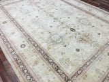 Pakistani Rug Hand Knotted Oriental Rug Fine Peshawar Large Oriental Area Rug 8'10 x 11'6