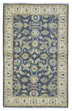 Pakistani Rug Hand Knotted Oriental Rug Fine Peshawar Oriental Area Rug 3'X4'9