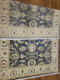 Pakistani Rug Hand Knotted Oriental Rug Fine Peshawar Oriental Area Rug 3'X4'9