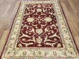 Pakistani Rug Hand Knotted Oriental Rug Fine Peshawar Oriental Rug 4'9X6'10