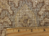 Pakistani Rug Hand Knotted Oriental Rug Fine Peshawar Round Area Rug 4'3x4'3