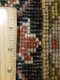 Pakistani Rug Hand Knotted Oriental Rug Fine Round Pakistan Oriental Serapi Rug 4'10 x 4'10