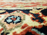 Pakistani Rug Hand Knotted Oriental Rug Fine Round Pakistan Oriental Serapi Rug 4'10 x 4'10