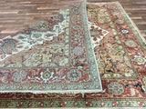Pakistani Rug Hand Knotted Oriental Rug Fine Serapi Oriental Area Rug 8' x 10'