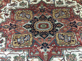 Pakistani Rug Hand Knotted Oriental Rug Fine Serapi Oriental Area Rug 8' x 10'