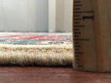 Pakistani Rug Hand Knotted Oriental Rug Fine Symbolic Kazak Area Rug 4'9 X 6'8