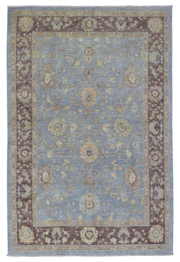 Pakistani Rug Hand Knotted Oriental Rug Fine Venetian Peshawar Area Rug 6'2x9'3