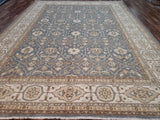Pakistani Rug Hand Knotted Oriental Rug Fine Venetian Peshawar Oriental Area Rug 10'2 x 13'9