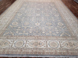 Pakistani Rug Hand Knotted Oriental Rug Fine Venetian Peshawar Oriental Area Rug 10'2 x 13'9