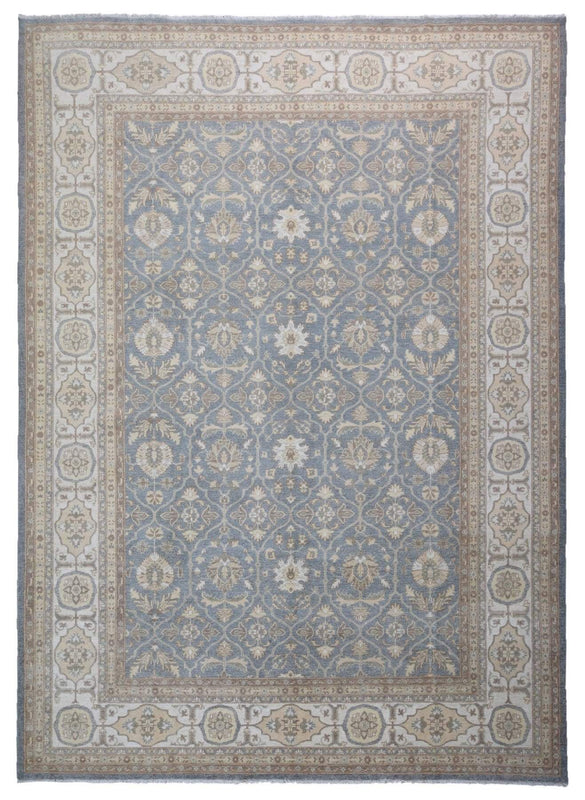Pakistani Rug Hand Knotted Oriental Rug Fine Venetian Peshawar Oriental Area Rug 10'2 x 13'9