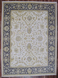 Pakistani Rug Hand Knotted Oriental Rug Fine Venetian Peshawar Oriental Rug 9'x12'