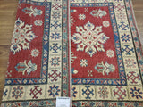 Pakistani Rug Hand Knotted Oriental Rug Kazak Area Rug 4'X5'6