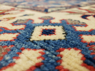 Pakistani Rug Hand Knotted Oriental Rug Kazak Oriental Area Rug 5'1X6'8
