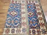 Pakistani Rug Hand Knotted Oriental Rug Kazak Oriental Area Rug 5'1X6'8