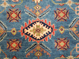 Pakistani Rug Hand Knotted Oriental Rug Kazak Oriental Area Rug 5'1X6'8
