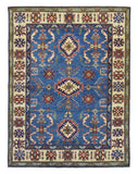 Pakistani Rug Hand Knotted Oriental Rug Kazak Oriental Area Rug 5'1X6'8