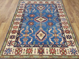Kazak Oriental Area Rug 5'1X6'8