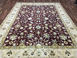 Pakistani Rug Hand Knotted Oriental Rug Large Fine Pakistan Tabriz Oriental Rug 9'1X12'