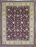 Pakistani Rug Hand Knotted Oriental Rug Large Fine Pakistan Tabriz Oriental Rug 9'1X12'