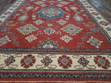 Pakistani Rug Hand Knotted Oriental Rug Large Fine Pakistani Kazak Area Rug 10'10 x 15'1