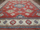 Pakistani Rug Hand Knotted Oriental Rug Large Fine Pakistani Kazak Area Rug 10'10 x 15'1