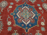 Pakistani Rug Hand Knotted Oriental Rug Large Fine Pakistani Kazak Area Rug 10'10 x 15'1