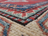 Pakistani Rug Hand Knotted Oriental Rug Large Fine Pakistani Kazak Area Rug 10'10 x 15'1