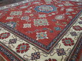 Pakistani Rug Hand Knotted Oriental Rug Large Fine Pakistani Kazak Area Rug 10'10 x 15'1