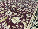 Pakistani Rug Hand Knotted Oriental Rug Large Fine Peshawar Oriental Rug 10'3x13'10