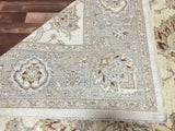 Pakistani Rug Hand Knotted Oriental Rug Large Fine Peshawar Rug 8'X9'5