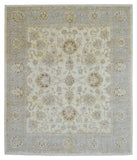 Pakistani Rug Hand Knotted Oriental Rug Large Fine Peshawar Rug 8'X9'5