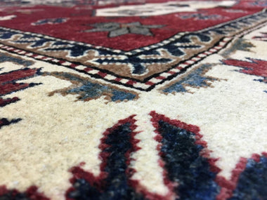 Pakistani Rug Hand Knotted Oriental Rug Large Kazak Oriental Rug 5'11x8'8