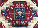 Pakistani Rug Hand Knotted Oriental Rug Large Pakistan Kazak Oriental Rug 8'6 x 11'1