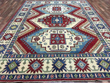 Pakistani Rug Hand Knotted Oriental Rug Large Pakistan Kazak Oriental Rug 8'6 x 11'1