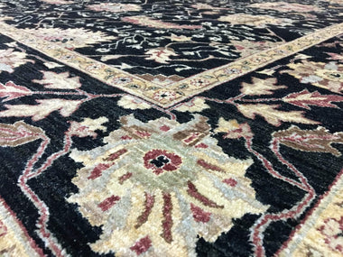 Pakistani Rug Hand Knotted Oriental Rug Large Pakistan Peshawar Oriental Rug 9'X11'10