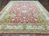 Pakistani Rug Hand Knotted Oriental Rug Large Pakistan Peshawar Oriental Rug 9'X12'
