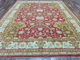 Pakistani Rug Hand Knotted Oriental Rug Large Pakistan Peshawar Oriental Rug 9'X12'