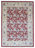Pakistani Rug Hand Knotted Oriental Rug Large Peshawar Oriental Rug 10'X14'