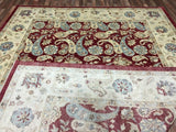 Pakistani Rug Hand Knotted Oriental Rug Large Peshawar Oriental Rug 10'X14'