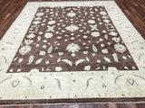 Pakistani Rug Hand Knotted Oriental Rug Large Peshawar Oriental Rug 8'1X10'